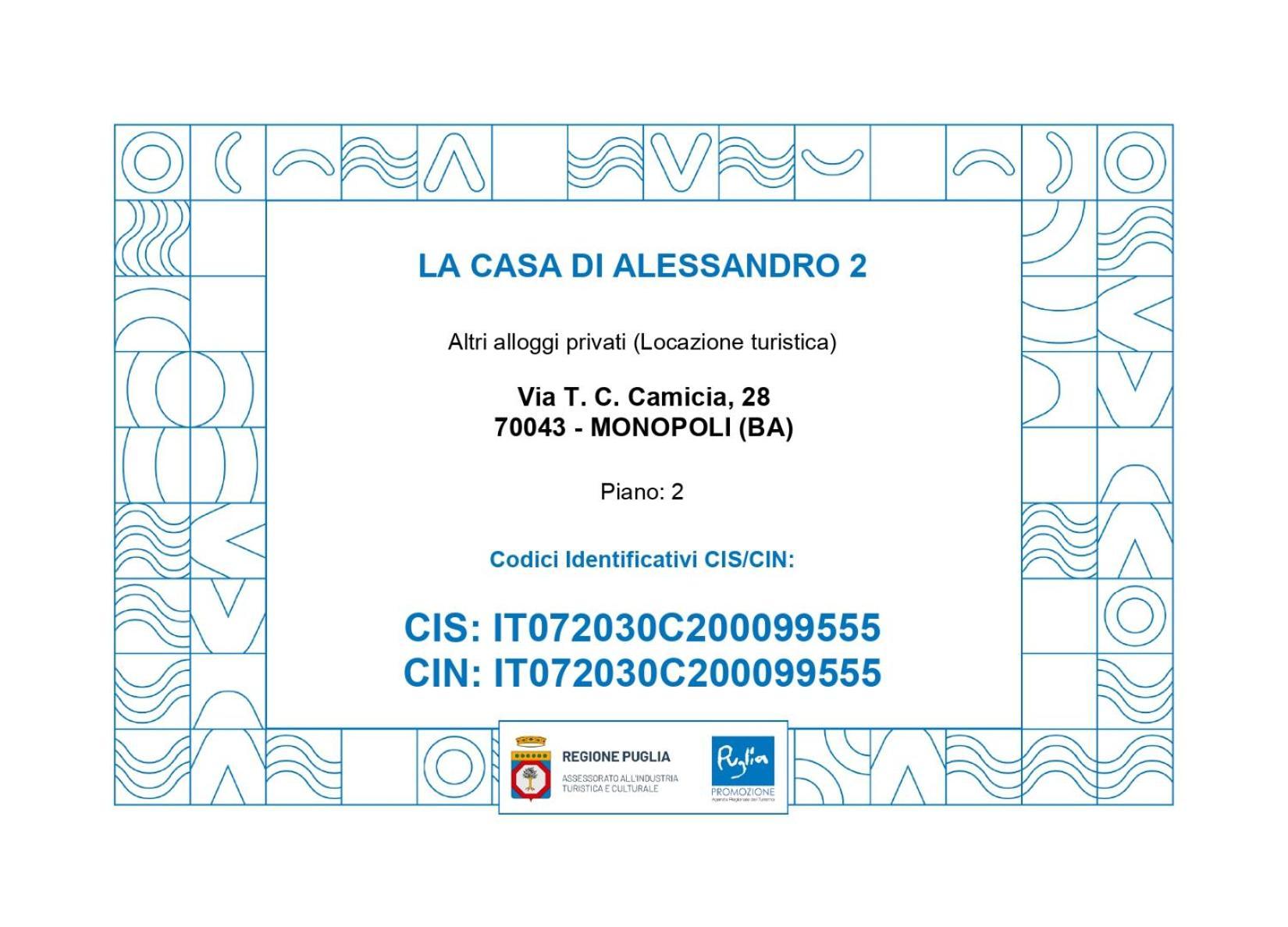 מונופולי La Casa Di Alessandro מראה חיצוני תמונה
